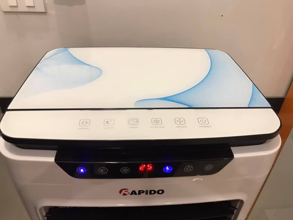 Oddo RAC168-D – quạt điều hòa gia đình sử dụng động cơ SD siêu tiết kiệm, siêu êm mới nhất hiện nay 8 2 3 1