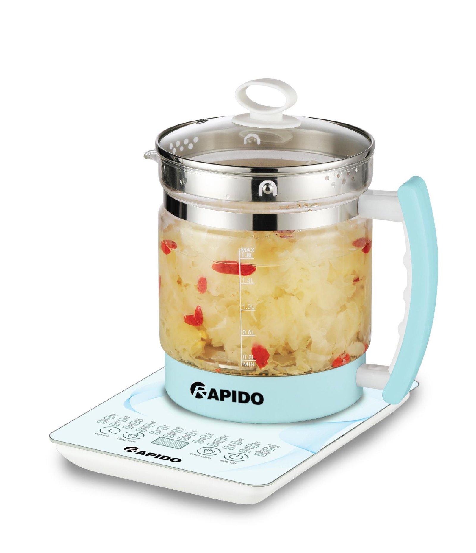 Ấm điện đa năng Oddo 11 am dien da nang 8