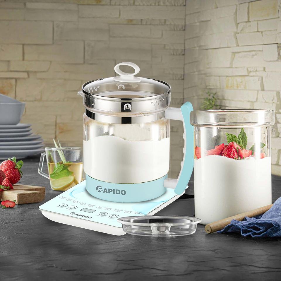 Ấm điện đa năng hãng nào tốt nhất? Ấm điện dùng chưng yến được không? 2 ấm điện đa năng