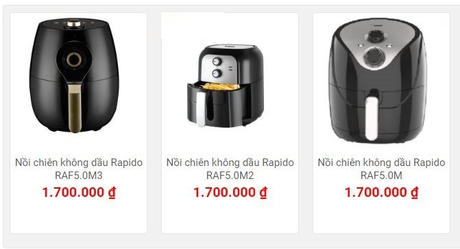 Top 5 sản phẩm nhà bếp hỗ trợ hành trình giảm cân 4 noi chien khong dau Oddo 5l