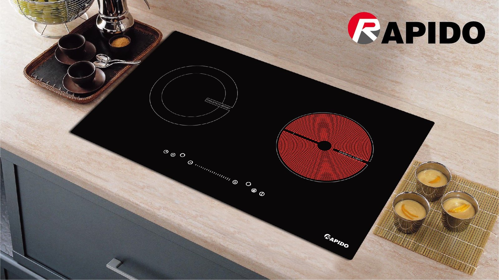 Bếp từ kết hợp bếp hồng ngoại có những ưu điểm gì 2 Bếp từ kết hợp bếp hồng ngoại