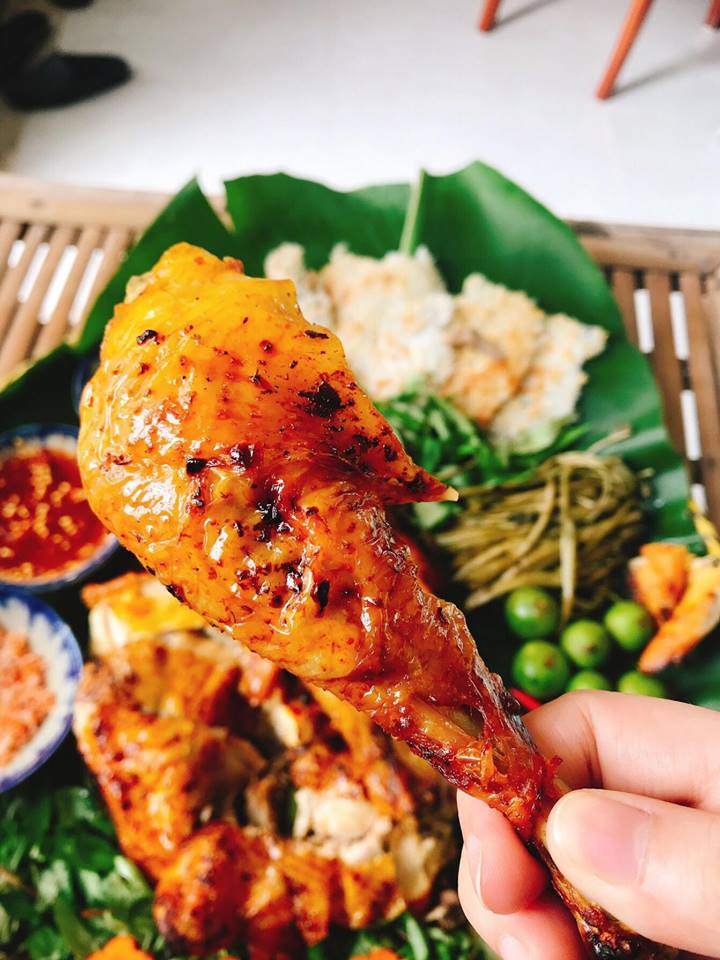 nuong ga nguyen con bang noi chien khong dau rapido