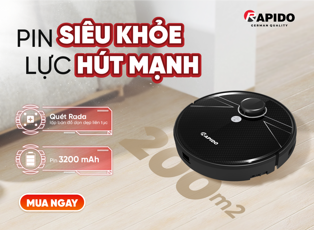 Lựa chọn sản phẩm robot hút bụi cho nhà nhiều tầng 1 Robot hút bụi R7S