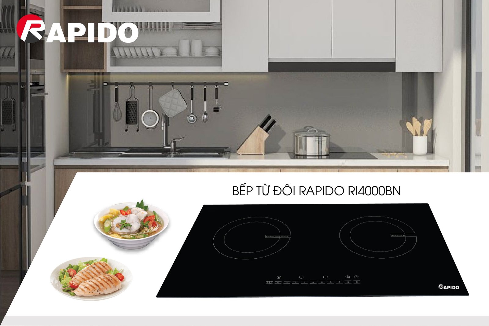 Bếp từ không nhận nồi do đâu - Cách khắc phục như thế nào 2 Bếp từ không nhận nồi