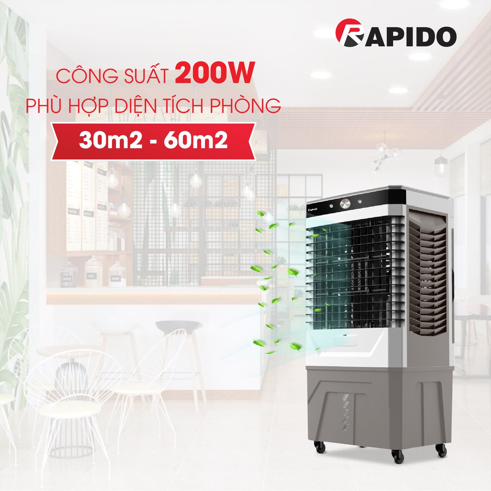 Tại sao quạt điều hòa công suất lớn lại phù hợp với nhà hàng quán ăn 2 Quạt điều hòa công suất lớn
