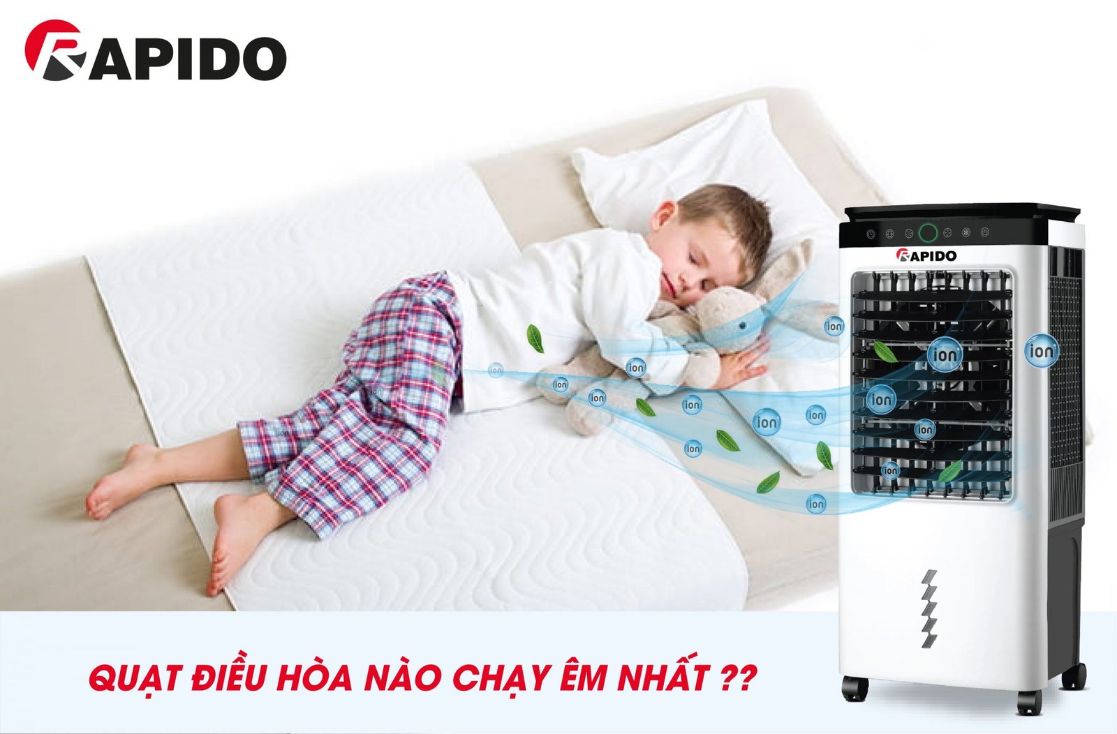 Quạt điều hòa nào chạy êm nhất hiện nay 3 Quạt điều hòa nào chạy êm nhất