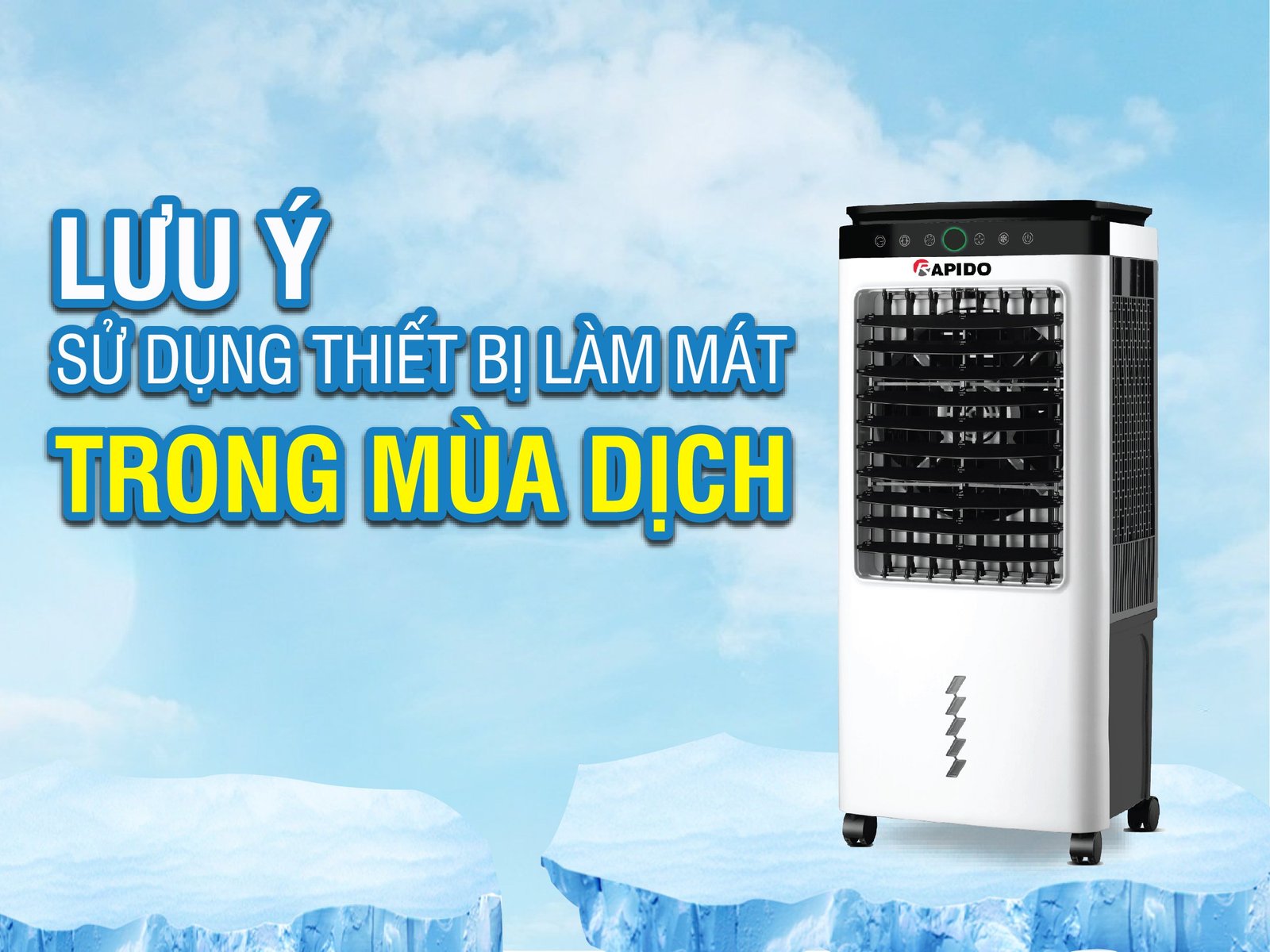 Những lưu ý sử dụng thiết bị làm mát trong mùa dịch 2 Quạt điều hòa