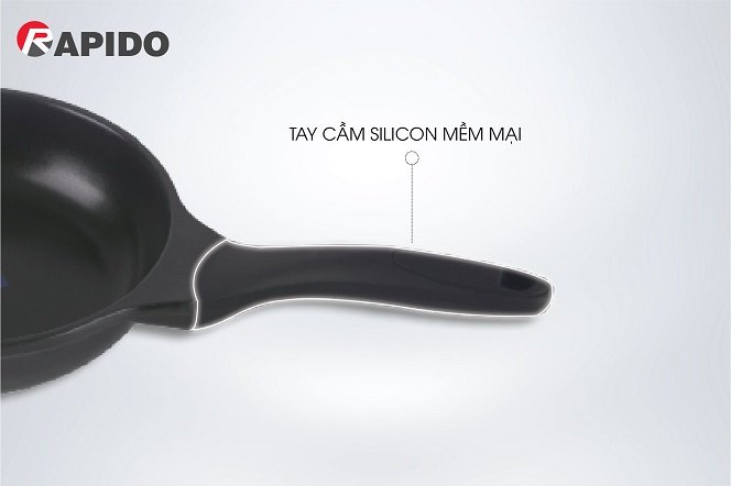 Vì sao nên chọn chảo chống dính Teflon của Oddo 4 Tay cầm phủ silicon