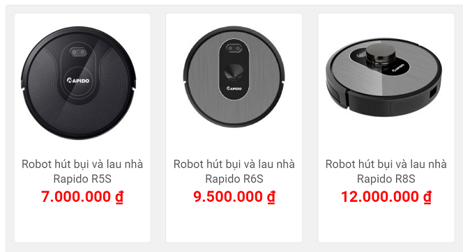 Những lưu ý khi lựa chọn robot hút bụi Oddo 4 robot