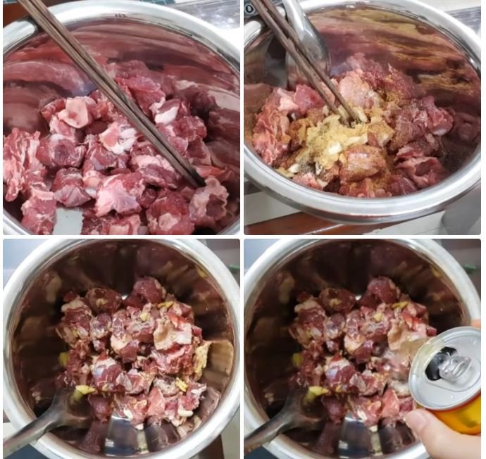 Các cách nấu bò sốt vang không cần rượu mà vẫn thơm ngon chuẩn vị 4 12 14