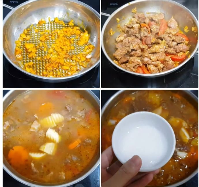 Các cách nấu bò sốt vang không cần rượu mà vẫn thơm ngon chuẩn vị 6 2 13