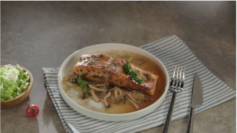 Các cách làm cá hồi áp chảo sốt bơ chanh và sốt cam thơm ngon, đậm đà 16 16 4