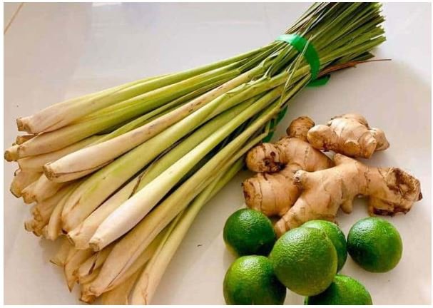 Hướng dẫn cách nấu nước xông hơi chanh sả gừng giải cảm 3 18 1