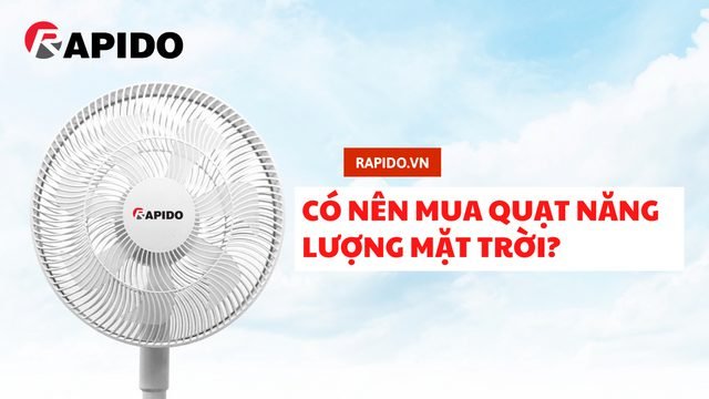 Có nên mua quạt năng lượng mặt trời?