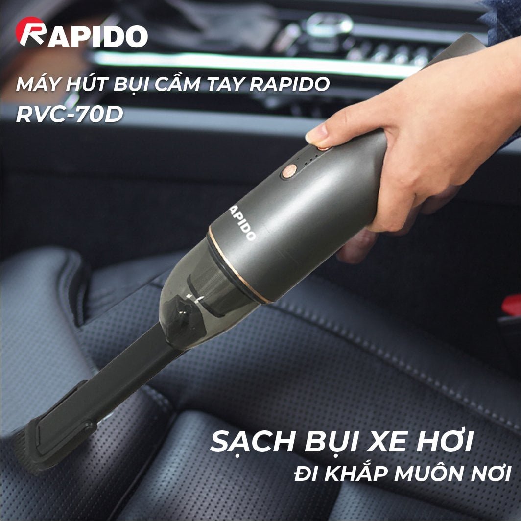 Top 5 sản phẩm dọn dẹp tốt nhất cho mọi gia đình 4 Máy hút bụi cầm tay Oddo cho ô tô