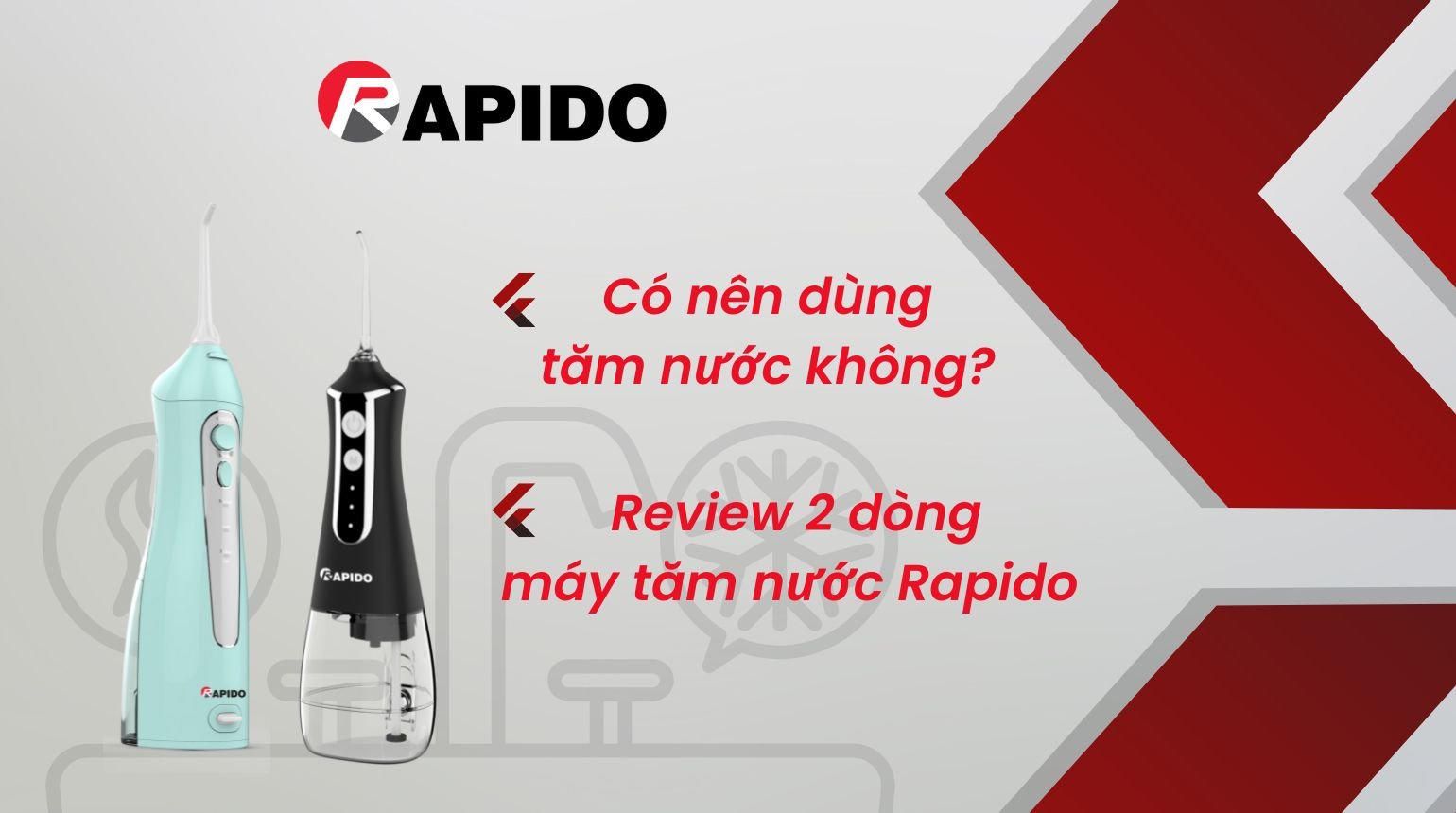Co nen dung tam nuoc khong Review 2 dong may tam nuoc Rapido