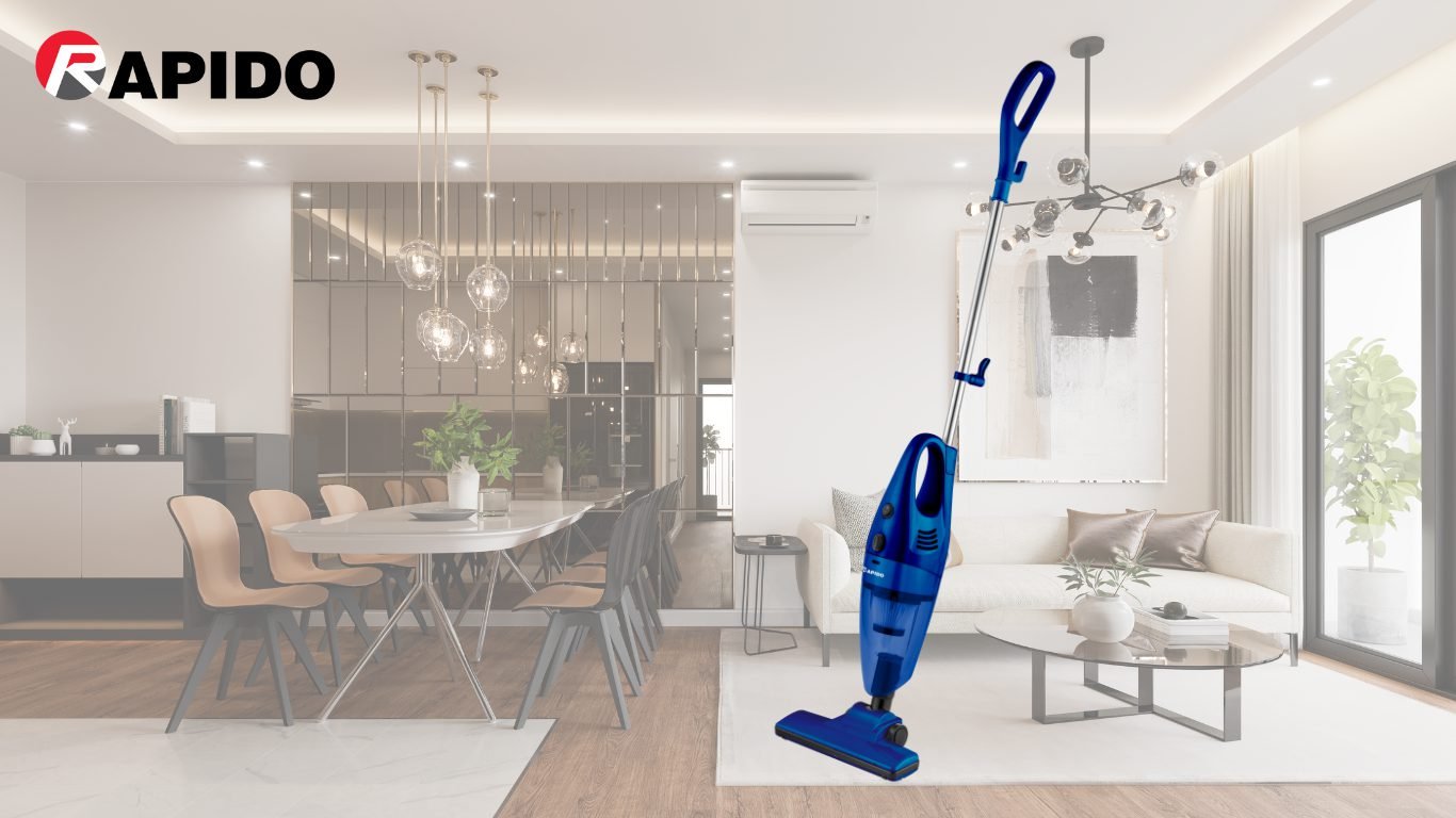 Top 5 sản phẩm dọn dẹp tốt nhất cho mọi gia đình 1 Máy hút bụi cầm tay Rapido