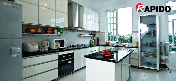 Thiết bị cho căn bếp tiện nghi