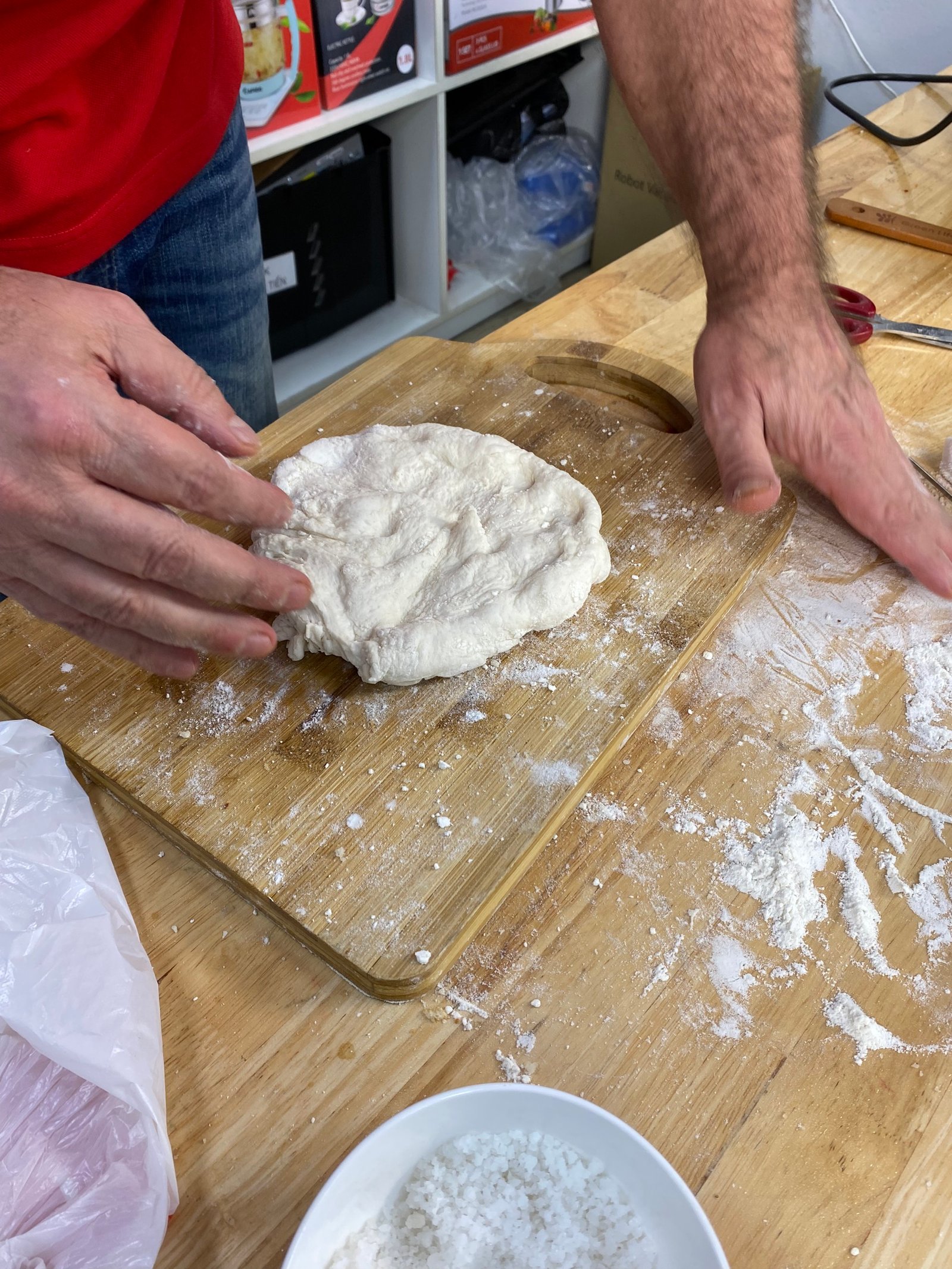 Táo hình bánh đơn giản 