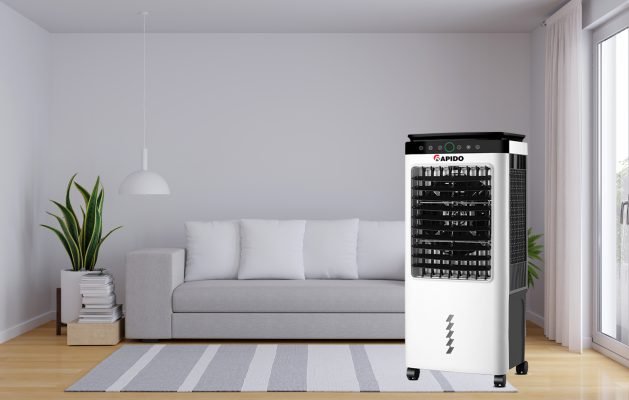 gray sofa white living room with copy space