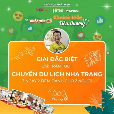Lộ diện chủ nhân các giải thưởng giá trị cuộc thi “Khoảnh khắc yêu thương" Oddo và VOV phối hợp tổ chức 2 khoảnh khắc yêu thương
