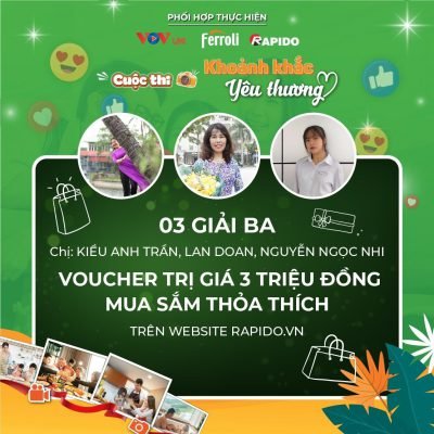 Lộ diện chủ nhân các giải thưởng giá trị cuộc thi “Khoảnh khắc yêu thương" Oddo và VOV phối hợp tổ chức 5 z4237258020998 29c2aa5ca27551f554a7fa5f23766b01