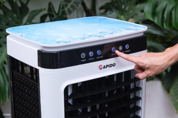 Cách sử dụng quạt điều hòa vào mùa nóng chuẩn tiết kiệm 4 Reveiw quạt điều hòa Rapido