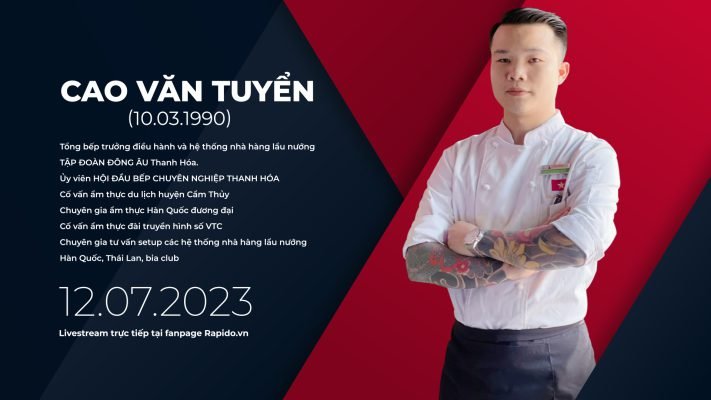 Gặp gỡ chuyên gia ẩm thực 