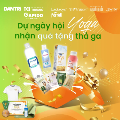 Oddo và Báo Dân Trí - Cùng xác lập kỷ lục Yoga Việt Nam 4 3