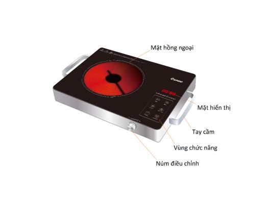 Bếp hồng ngoại đơn RC2200ES (2200W) 7 Bếp hồng ngoại Oddo RC2200ES