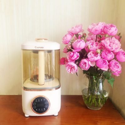 Công thức sữa hạt đậu đỏ đẹp da phụ nữ nào cũng nên biết 3 máy làm sữa hạt