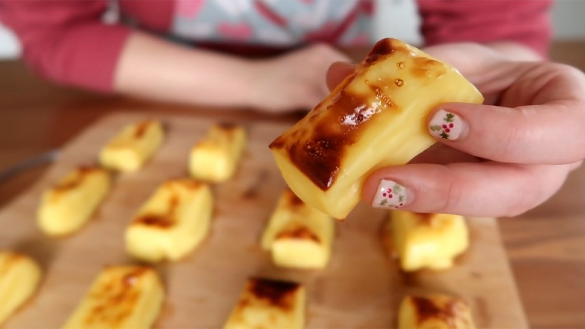 Bánh sữa tươi từ nồi chiên không dầu độc lạ 1 web banh sua thanh pham