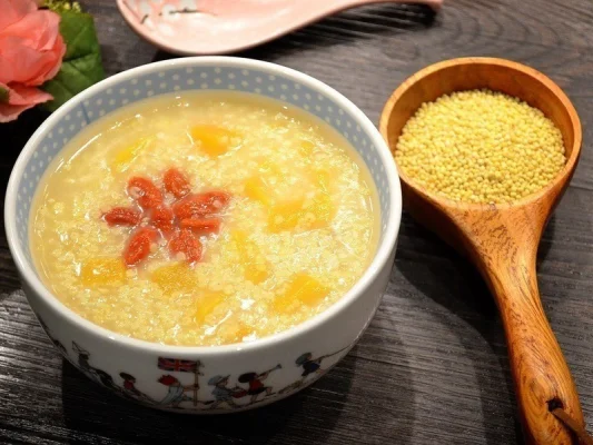 Chao khoai lang hat ke