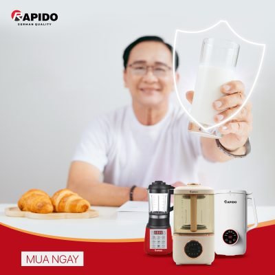 Lưu ý sử dụng máy sữa hạt bền đẹp