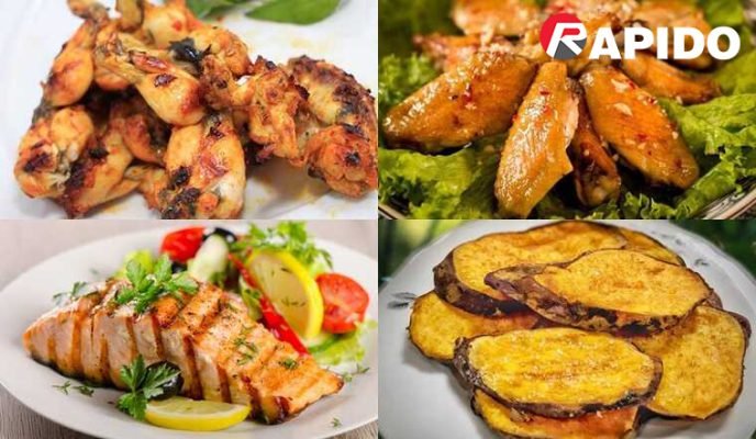 Thực đơn giảm cân từ nồi chiên không dầu