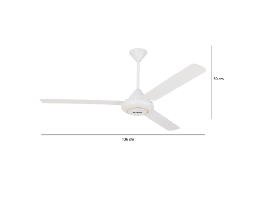 Quạt trần Oddo RCF - 3W White (3 cánh) 8 Quạt trần Oddo RCF 3W White