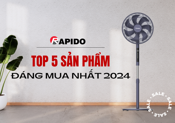Top sản phẩm quạt đứng đáng mua 2024