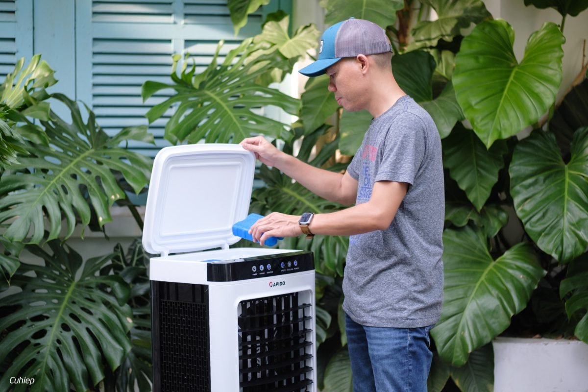 Cách sử dụng quạt điều hòa vào mùa nóng chuẩn tiết kiệm 1 quạt điều hòa