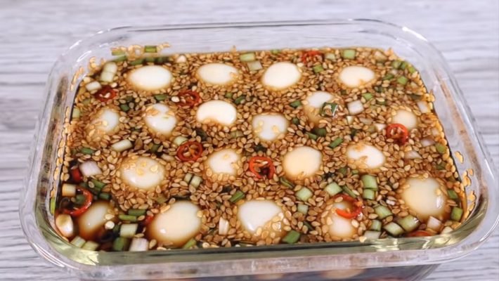 Nguyên liệu làm trứng ngâm xì dầu