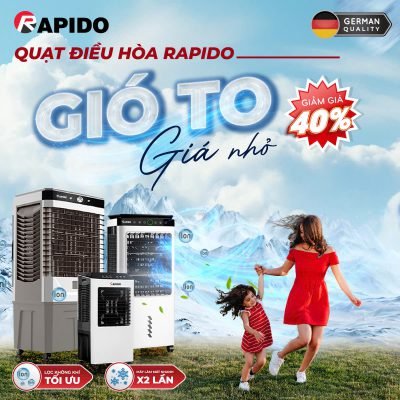 Quạt điều hóa giá shock - giảm đến 40% 2 Quạt điều hòa