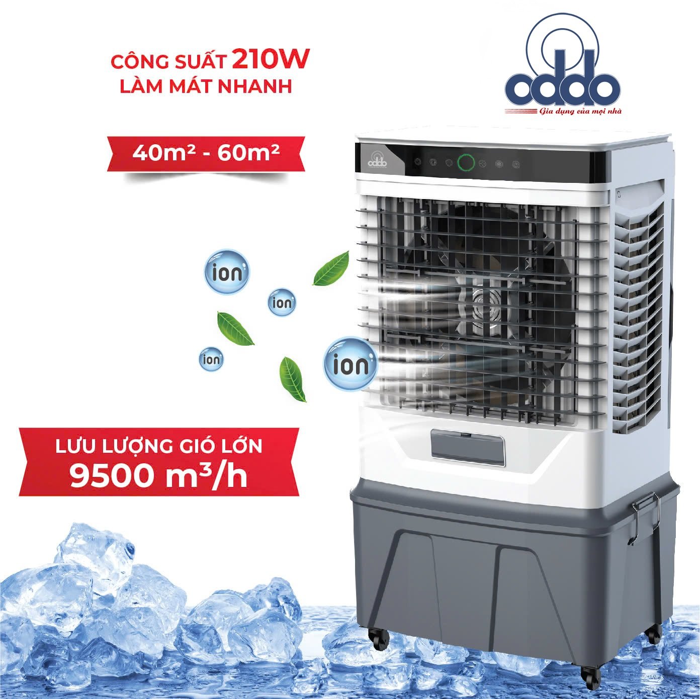 Quạt điều hòa Windy M 10 Quạt điều hòa Oddo Windy M