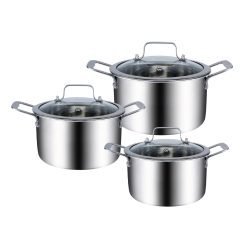 Bộ nồi inox 3 chiếc RK202224