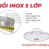 Bộ nồi inox 3 chiếc RK202224 3 Bộ nồi inox 3 chiếc RK202224